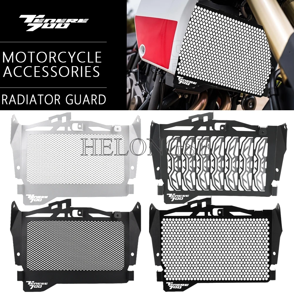 

Accessories Radiator Guard For Yamaha Tenere 700 Protector Grille Protective Cover T7 700 Rally 2019~2021 2022 2023 2024 2025