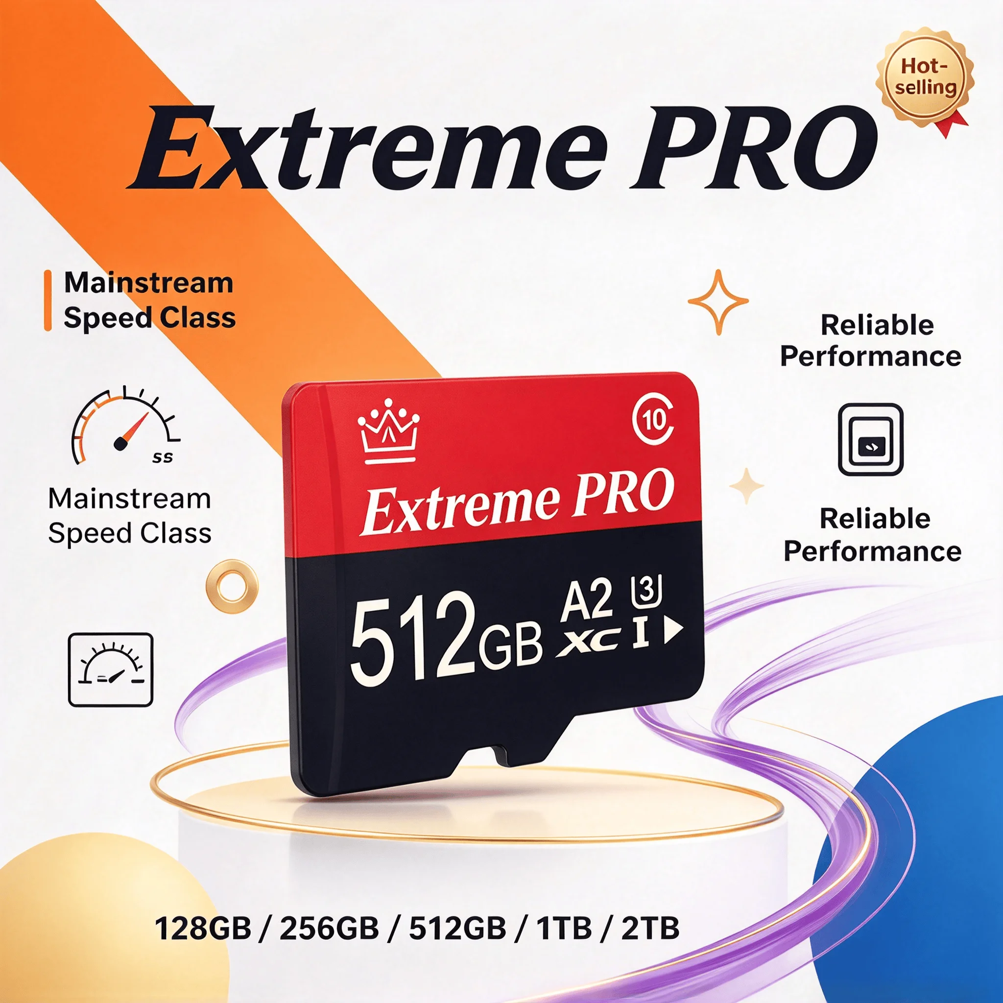 High Endurance Original V30 U3 Micro TF SD Card 128GB 256GB for Dash Cam Home Security Surveillance Full HD Recording Pro Max
