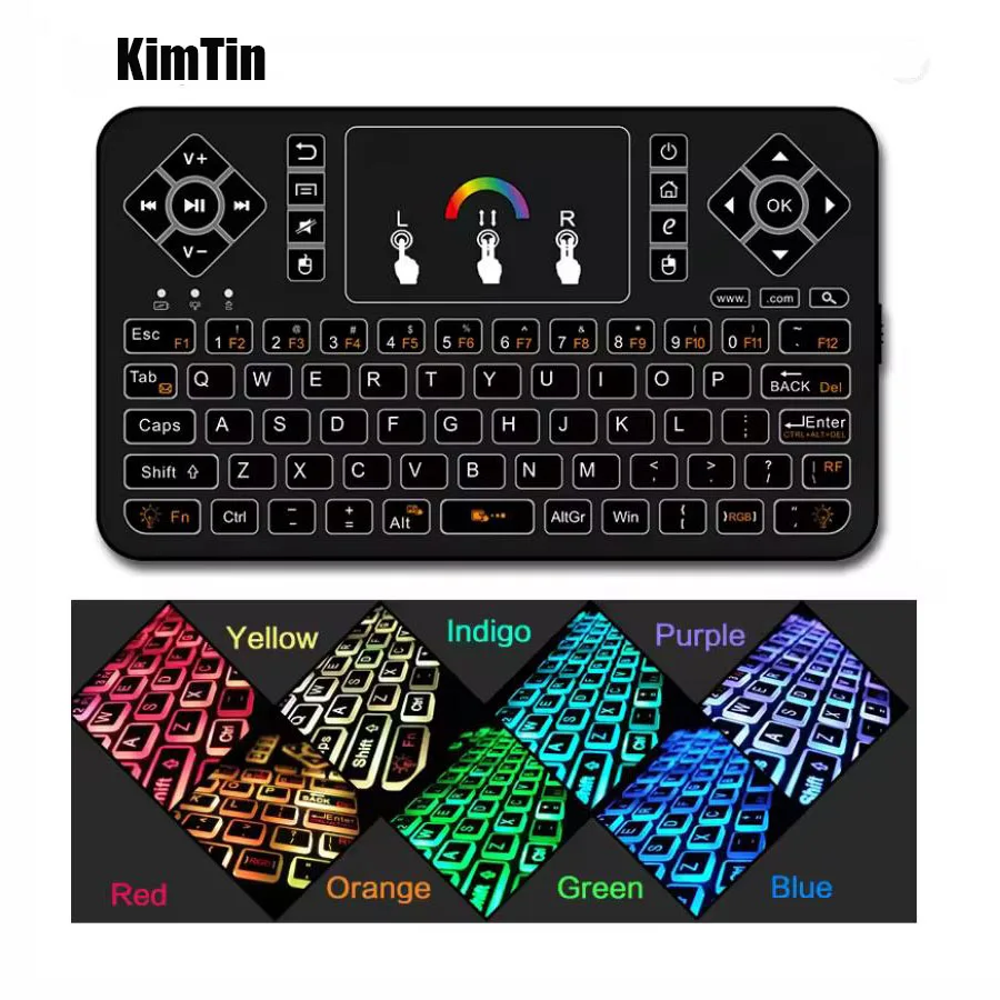 7 Colors Backlit Re…