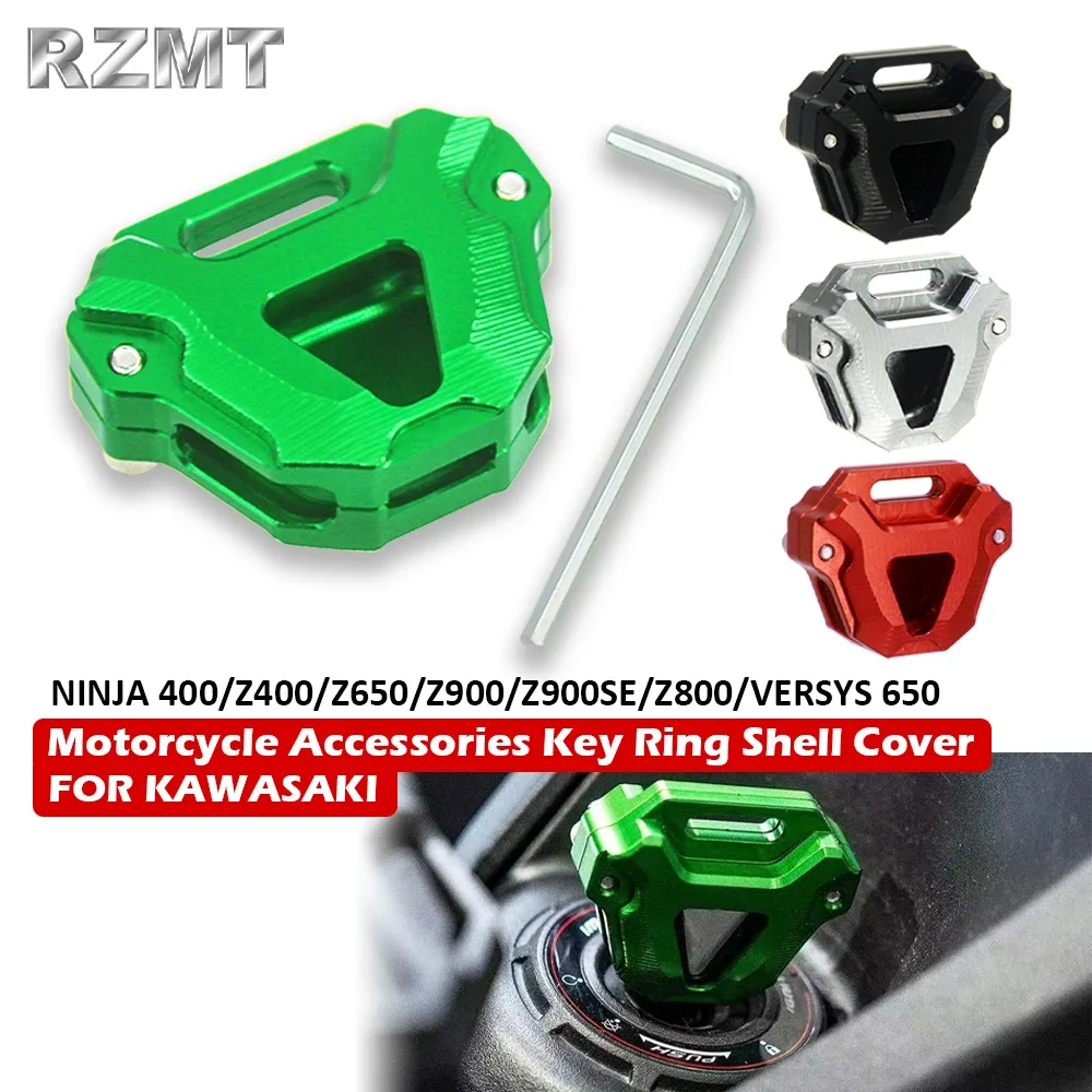 For KAWASAKI Z125 PRO Z250 Z300 Z400 Z650 Z750 R/L/S Z800 Z900 Z900RS Z1000 Motorcycle Key Cover Cap Keys Case Shell Protector