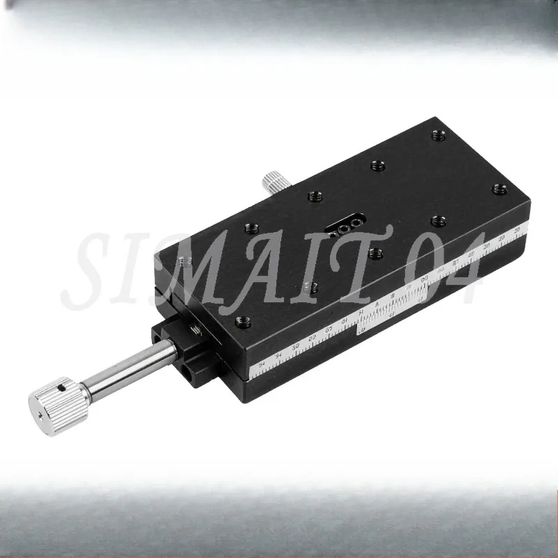 

E-EIK01 E-EIK02-4060 4090 YHDA Style X-axis Dovetail Manual Linear Stage Lead Screw Fine Tuning Slide Platform