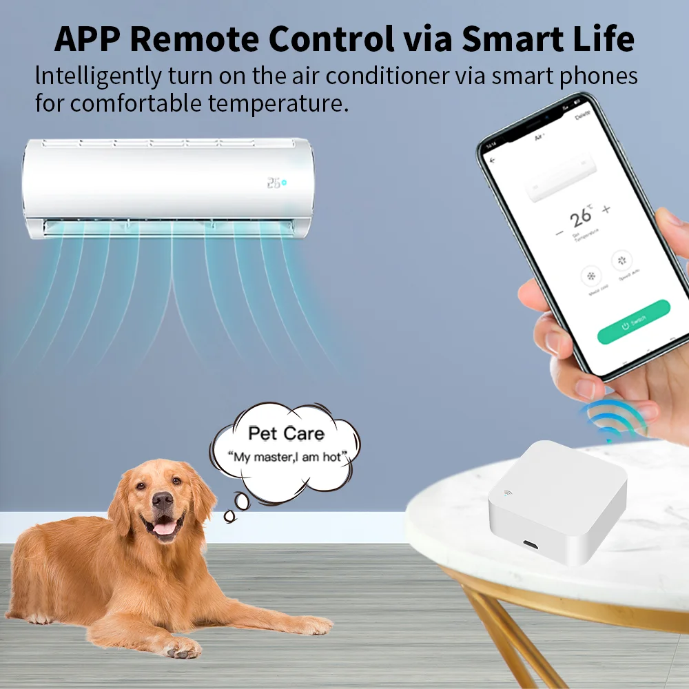 Zigbee IR Remote Control Tuya Multi-mode Gateway Zigbee Hub for Smart Home via APP Smart Life Works with Alexa Google Home Tuya