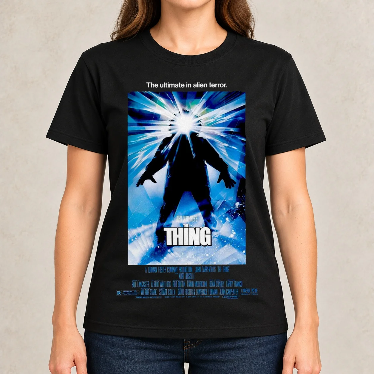 The Thing Women T-Shirt anime Blouse tops oversized workout shirts for Women