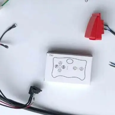 ABS metal DIY Wire Switch Receiver ABS metal One-button Start Switch High Quality Materials Children's Toy Car Upgrade