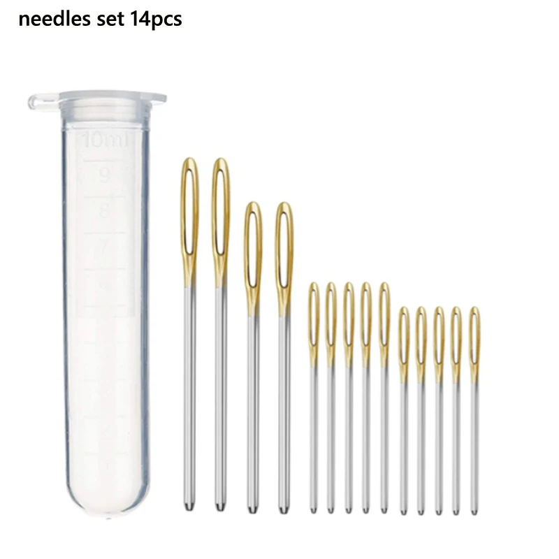 10-teiliges Bambus-Stickrahmen-Set – Kreuzstich-Bastelringe mit 9–14-teiligem Nadelset zum Selbermachen, Nähen, Heimdekoration, Geschenkverpackung – Detail 2