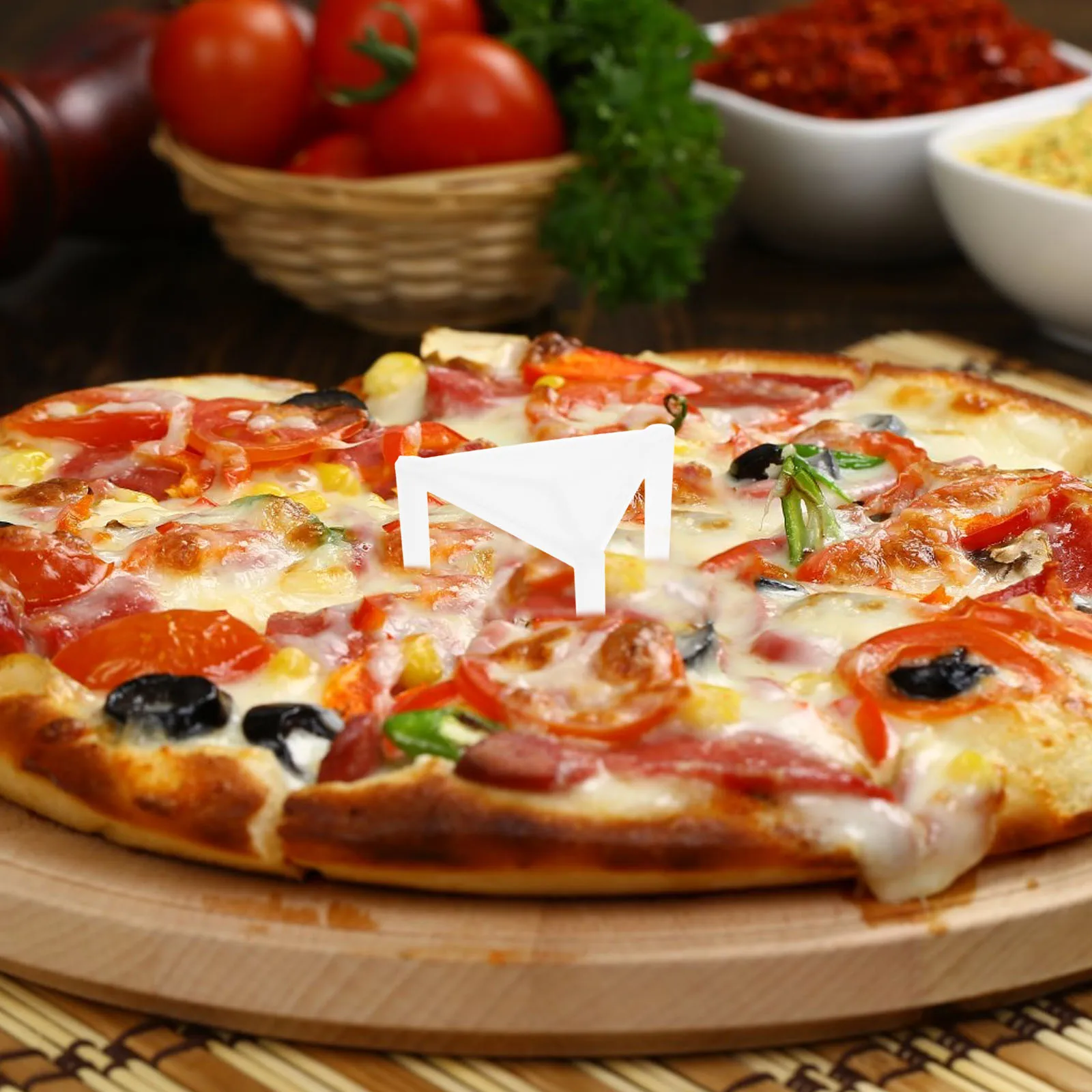 

100 Pcs Pizza Rack Small Holder Stacker Tripod Racks Stand Center Stands for Boxes Fold