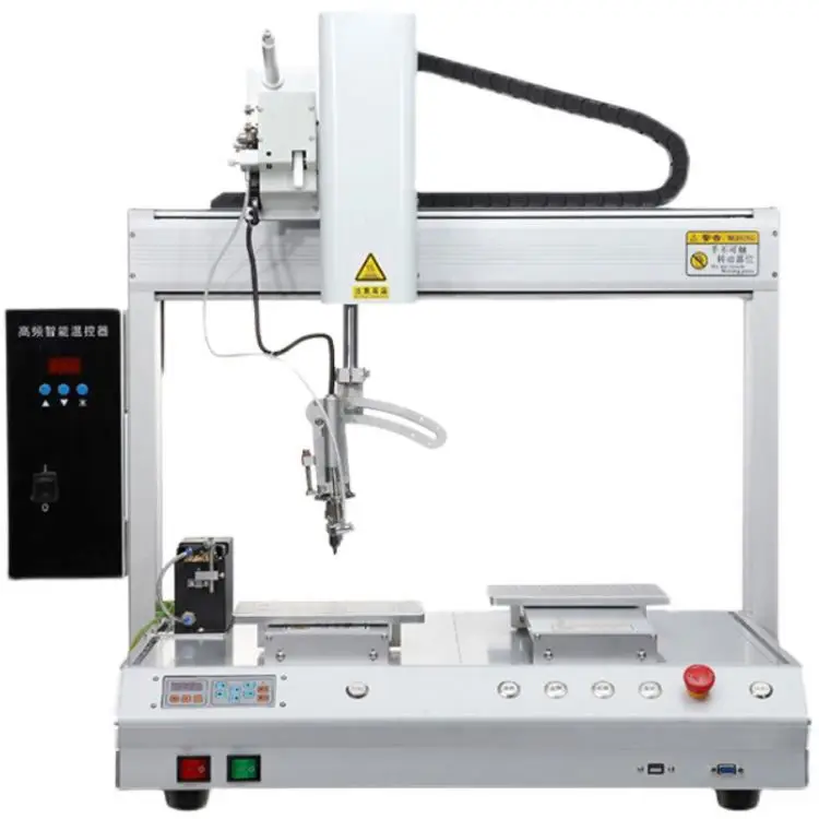 Automatic Soldering MD-Double Platform Desktop Double Y and Four Axis Soldering Robot Platform High Frequency Customizable - view 3