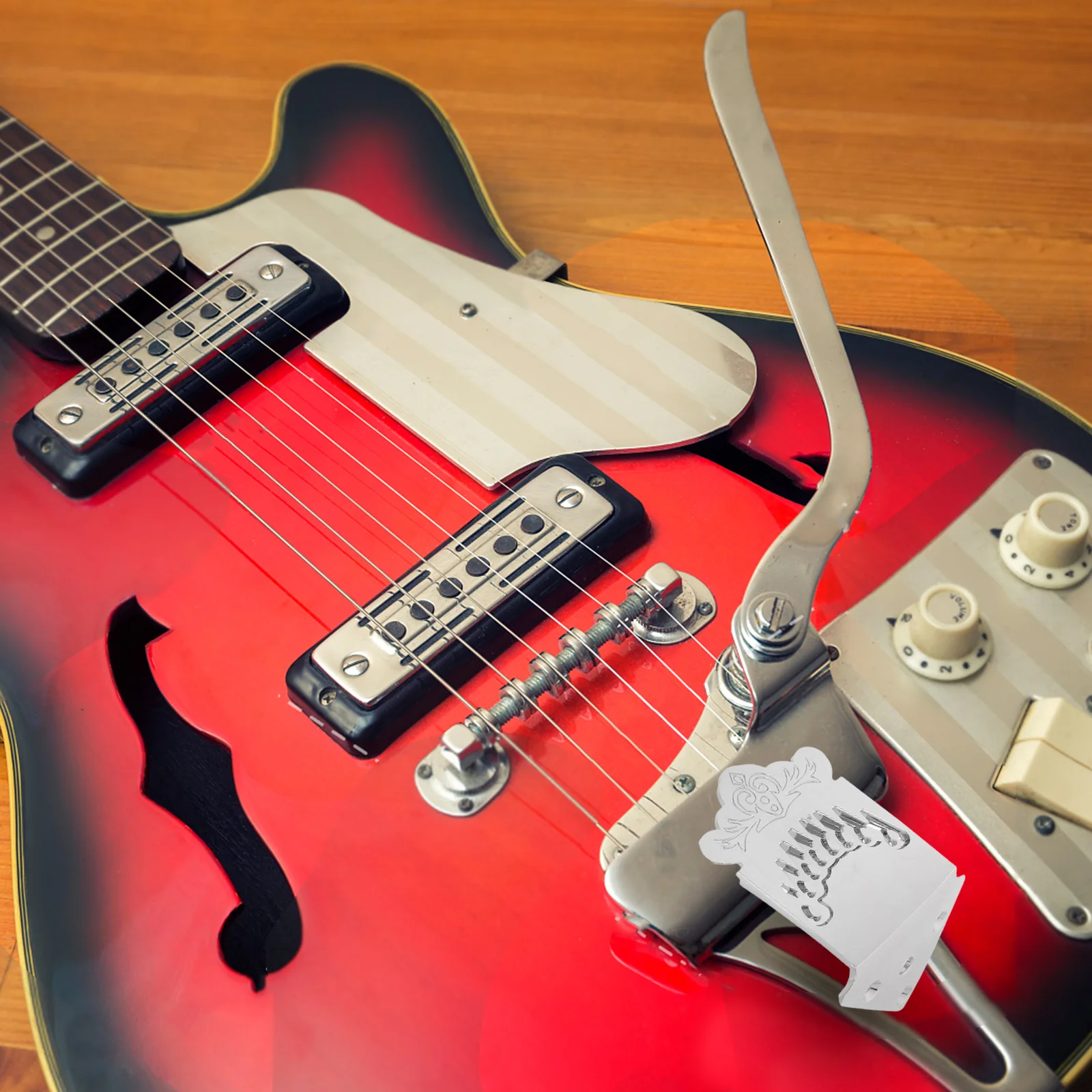 

1Set Metal Mandolin Tailpiece Parts 8 String Bridge Accessories Simple Convenient Practical Gift for Musicians