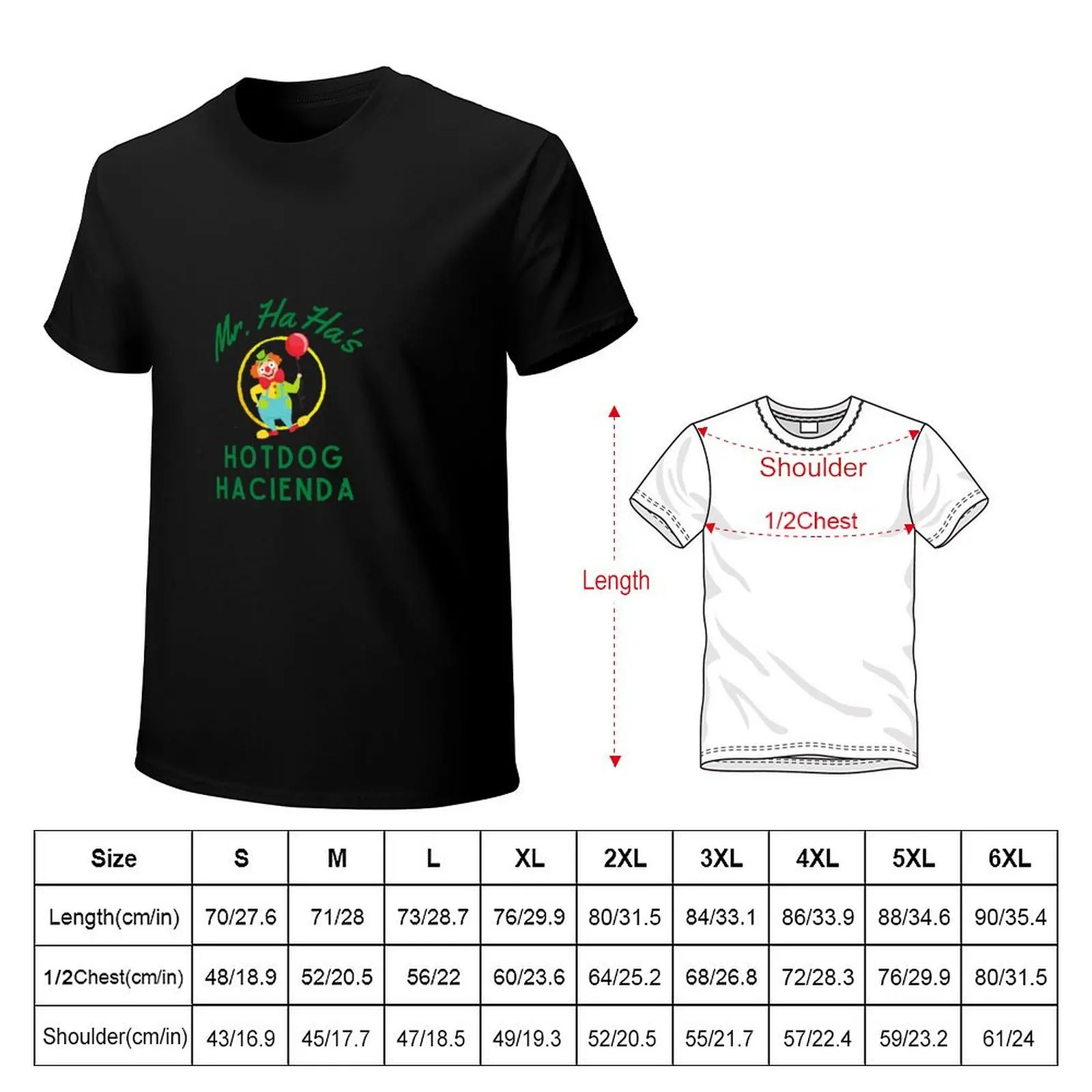 Hotdog Hacienda Distressed T-Shirt cotton t shirts man 100% T-Shirt