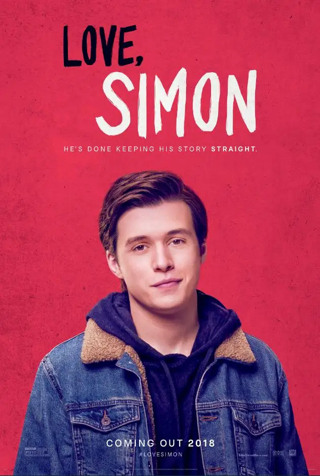 Movie Love, Simon (2018) POSTER Wandkunst Huisdecoratieve schildering