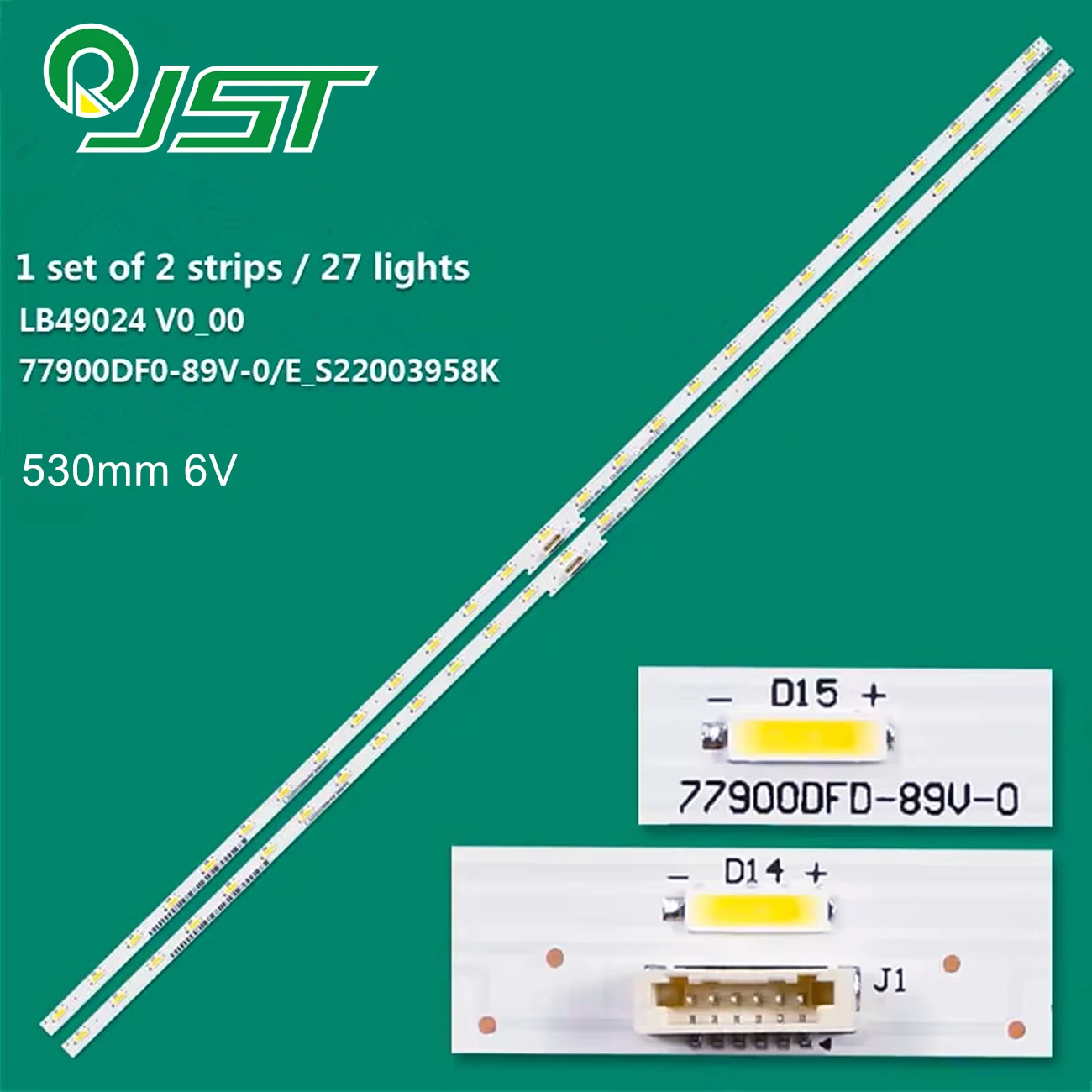 New 2pcs LED LB49024 V0 00 77900DFD 8 94V 779000FD 89V 0 E S220003958K49F3ABR4MC KDL 49WF805 KDL 49WF804 KDL49WF805 KDL49WF804