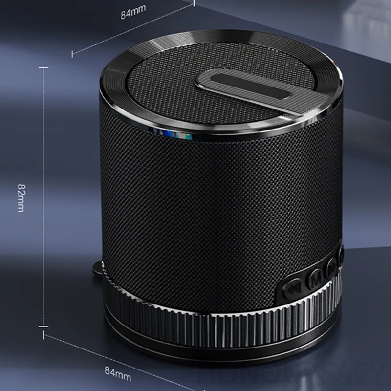 كوب شفط من القماش HIFI جودة صوت سمّاعات بلوتوث محمول TWS 360 °   مضخم صوت ستيريو للمنزل والتخييم في الهواء الطلق #6