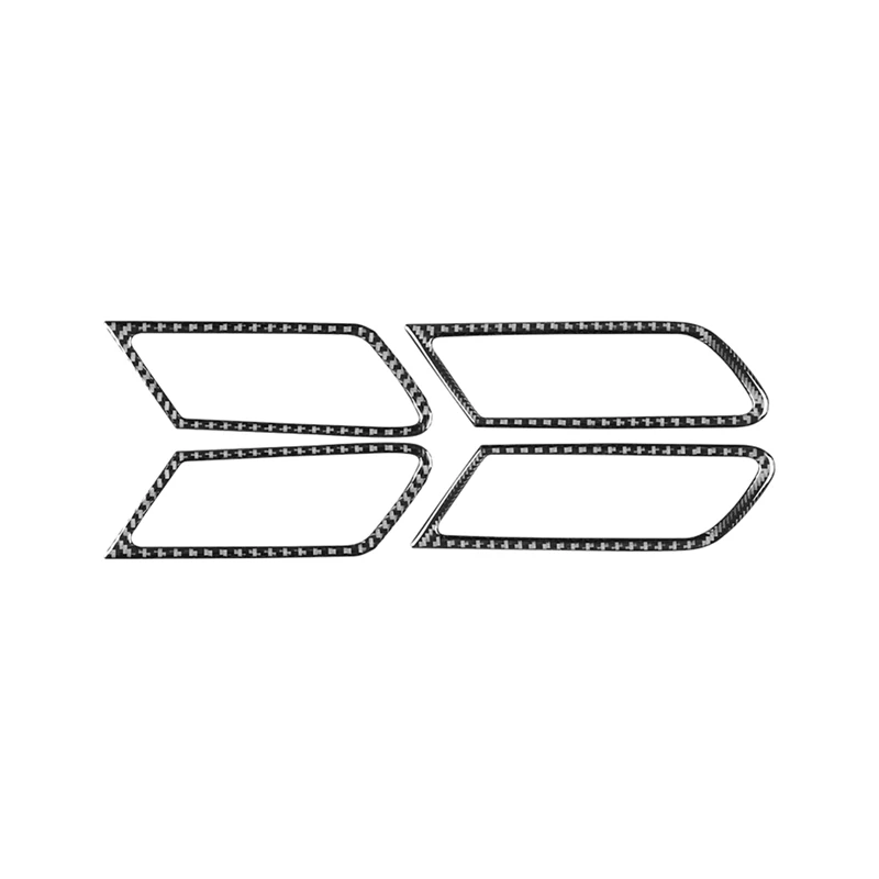 Super Sale Carbon Fiber Inner Door Handle Bowl Cover Trim for Mercedes Benz R-Class R350 2009-2012 Accessories - view 3