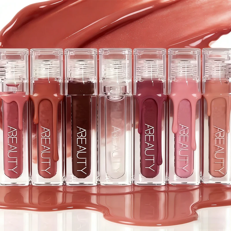 Novo brilho labial espelhado foxy bombshell coco com brilho ultra-alto 11 cores brilho labial sedoso protege e se importa para lábios bálsamo labial