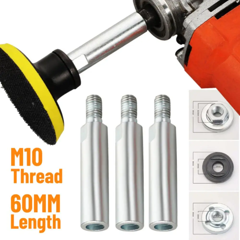 angle grinder extension connecting rod M14 Thread Adapter extension shaft Arm 3 4 5.5 inch Polishing Pad Grinding Connection