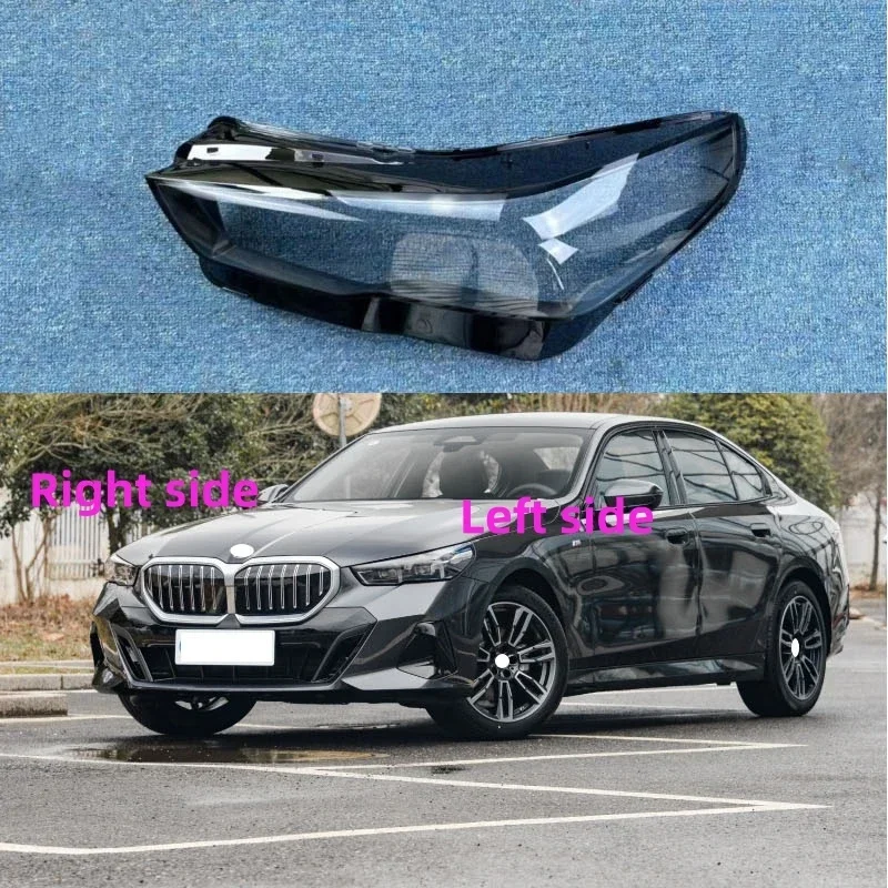 For BMW 5 SERIES 2024 Car Headlight Shell Replacement Headlight Cover Headlamp Lens Headlight Glass