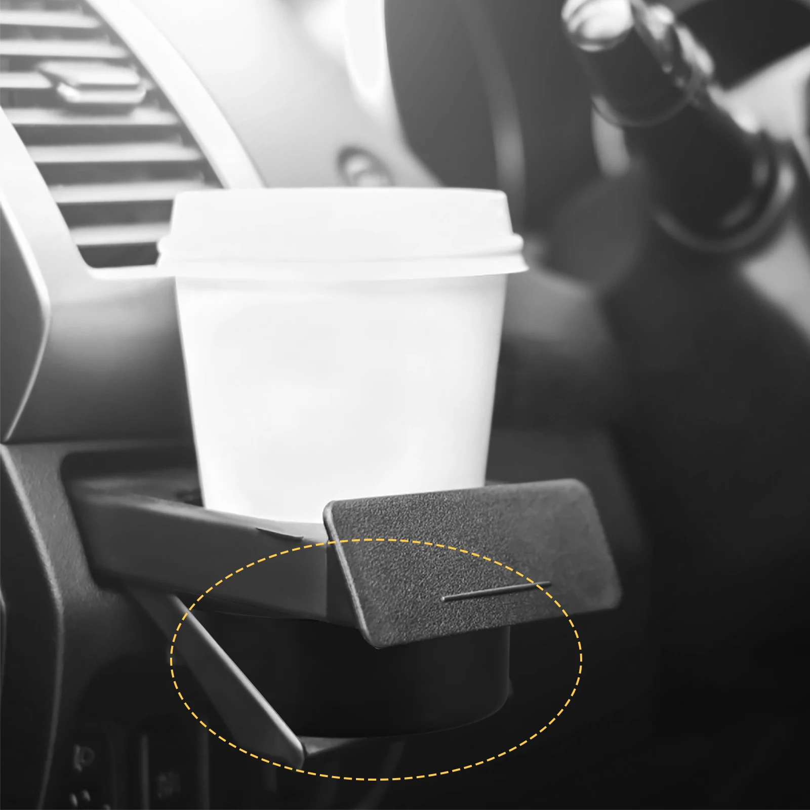 

Multifunctional Table Cup Holder For Rv Boat Car Couch Sofa Golf Cart Recessed Drop-In Insert Replacement Plastic Beverage