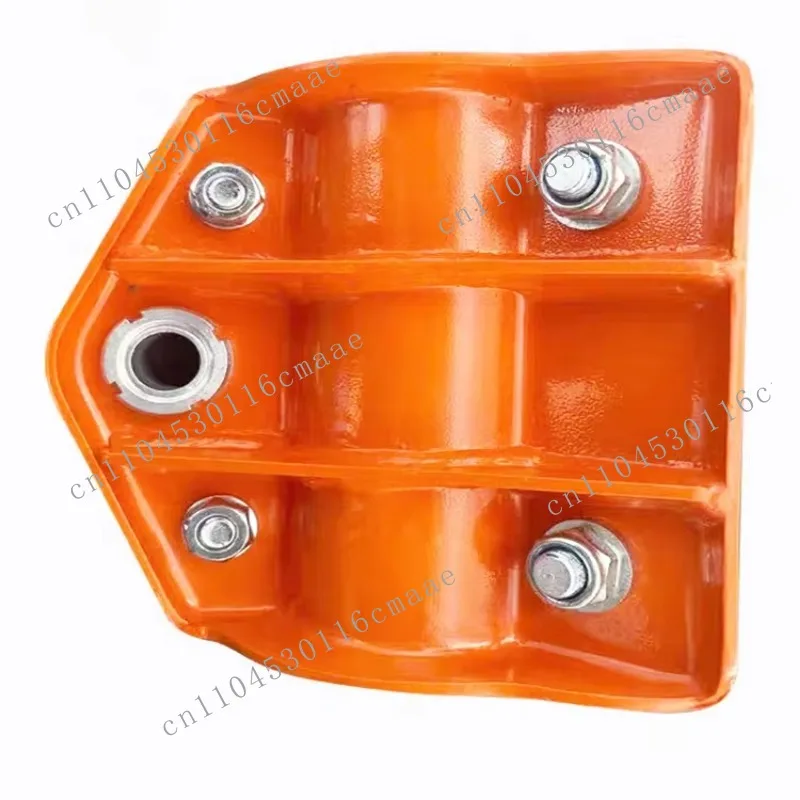 Round tube pulley fitting tool for pulley handwheel convertibles, small cranes, monorail pipe convertibles