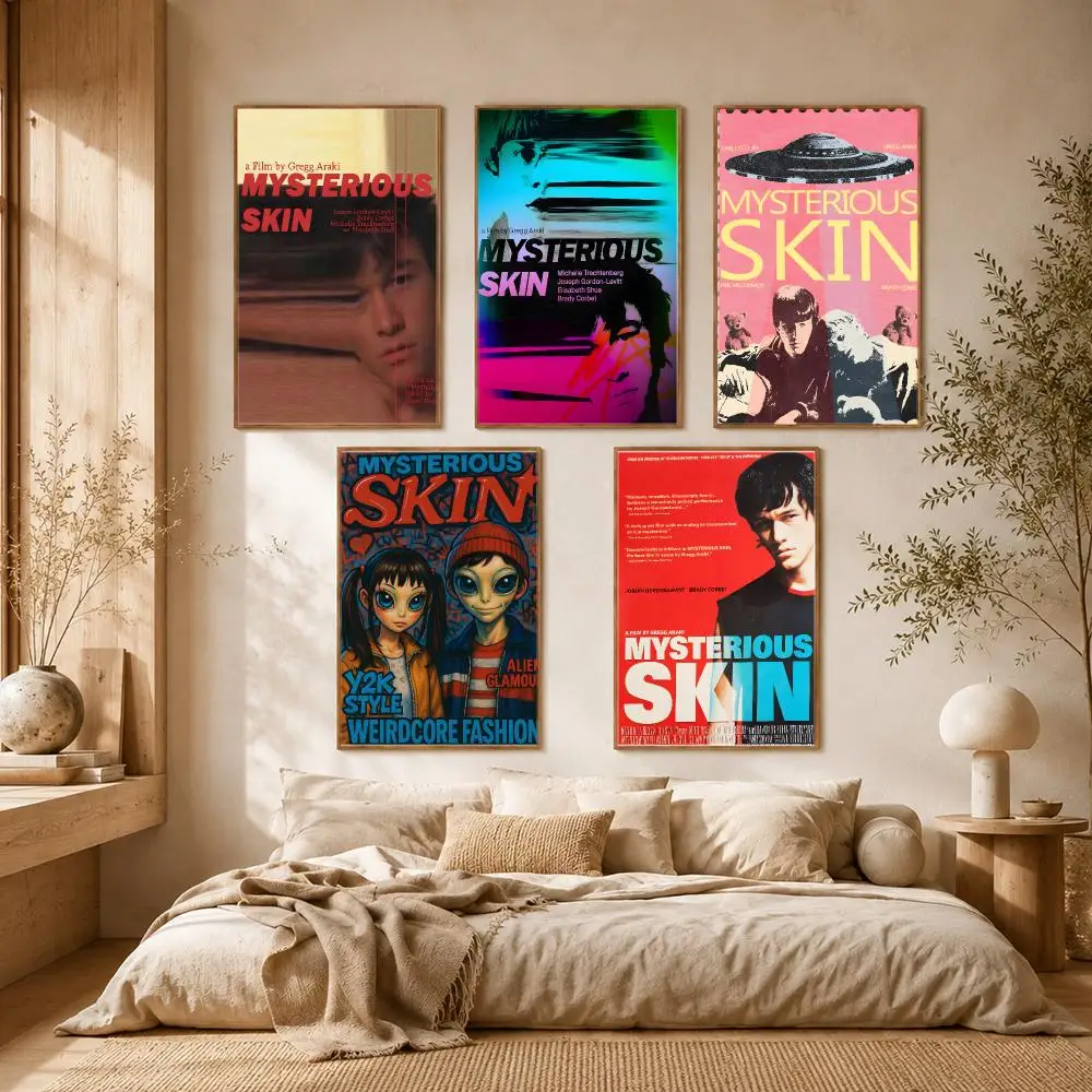 Mysterious Skin Movie Teen Drama Poster Self-adhesive Advanced Aesthetic Printing Paper Wall Art for Living Room Home Decor