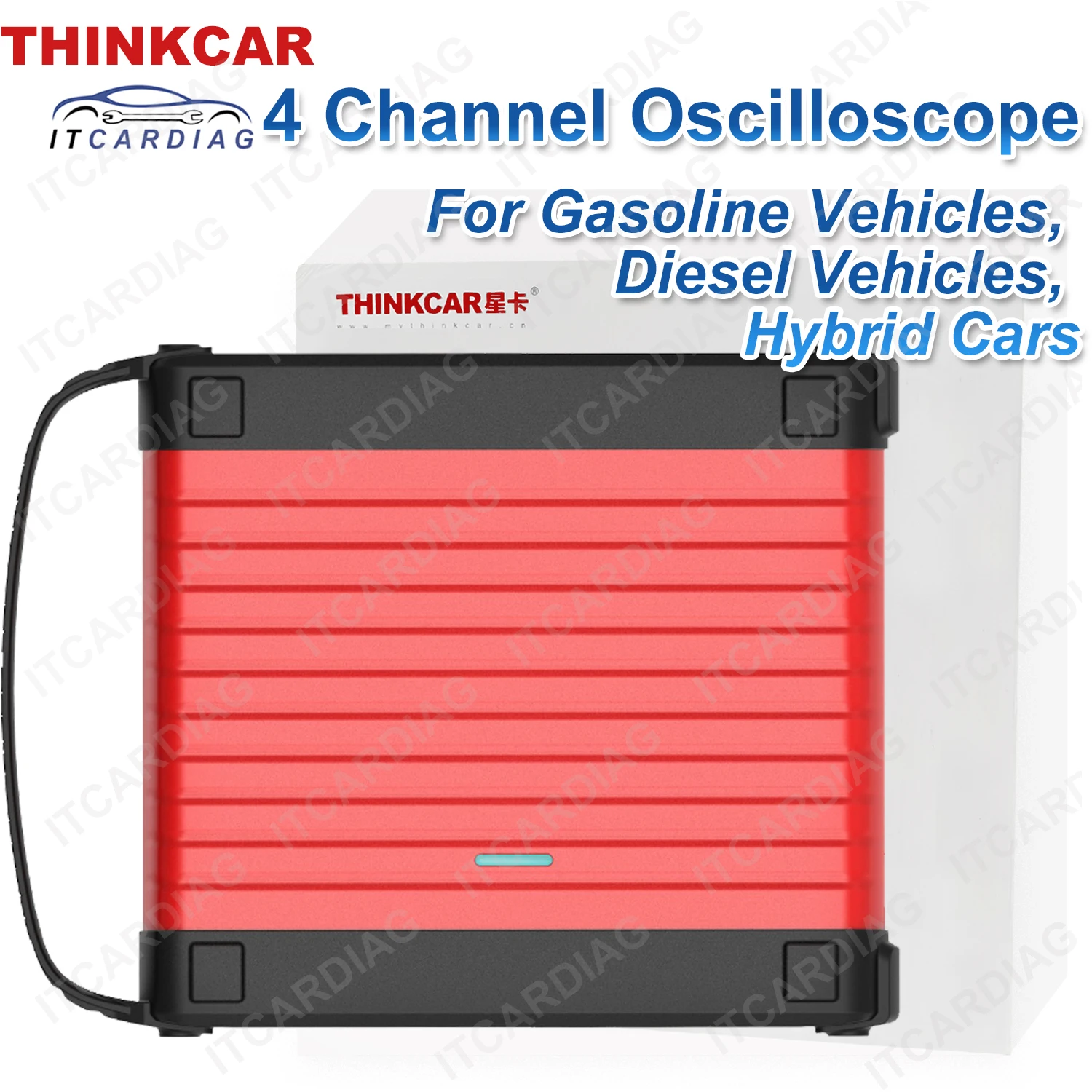 THINKCAR THINKTOOL 4 Channel Oscilloscope ThinkTool Scope Box 100MHz Bandwidth 50Mpts Record Vehicle Diagnostic Equipment Tool