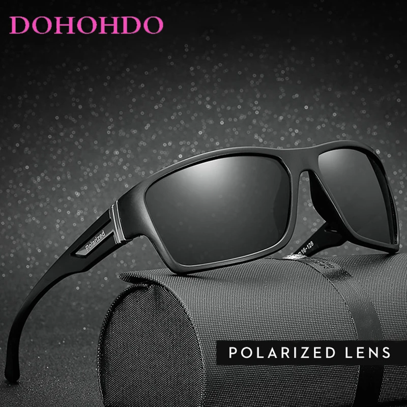 

Square Night Vision Polarized Goggles Women Brand Designer Sports Anti-Glare Driving Fishing Eyewear Male Sunglasses UV400 Gafas