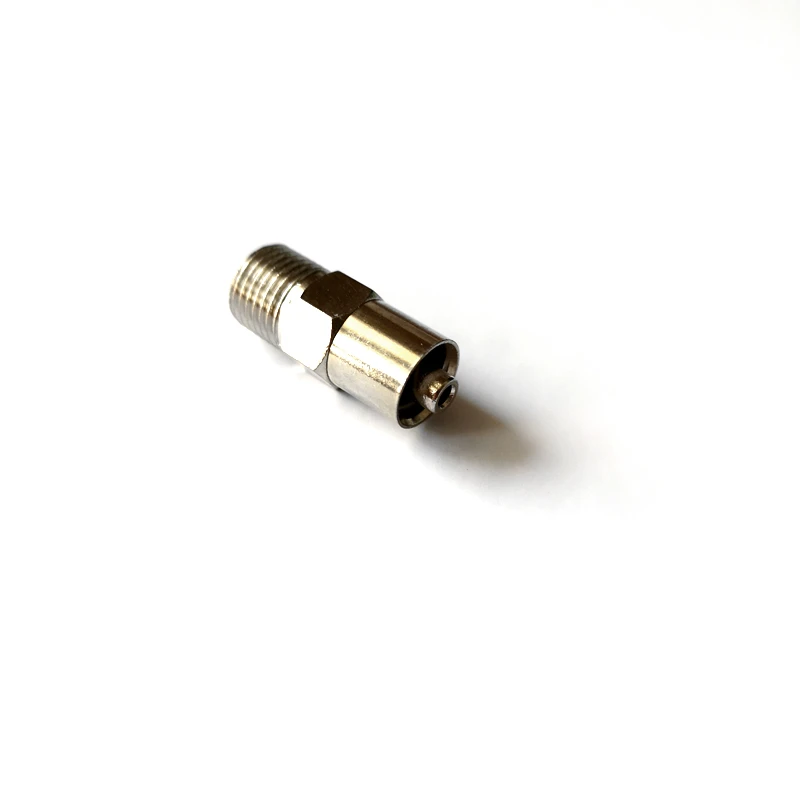 Imagem -03 - Luer Lock Tubing Conectores Rosca Masculina Metal Luer Adaptador Latão Niquelado Montagem Venda Direta do Fabricante M10 1