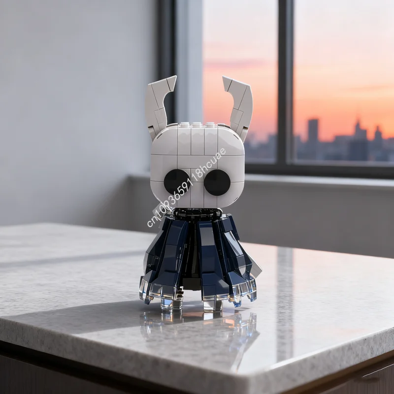 

197 шт. MOC Hollow Knight идеи и модель CUUSOOed, строительные игрушки, блоки, архитектура, креативный рождественский подарок, образовательный кирпич для детей