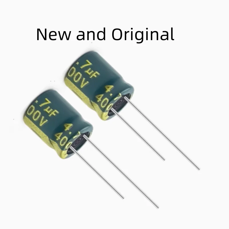 400V4.7UF High Frequency Low Resistance Switching Power Supply New Plug in Electrolytic Capacitor 8X10