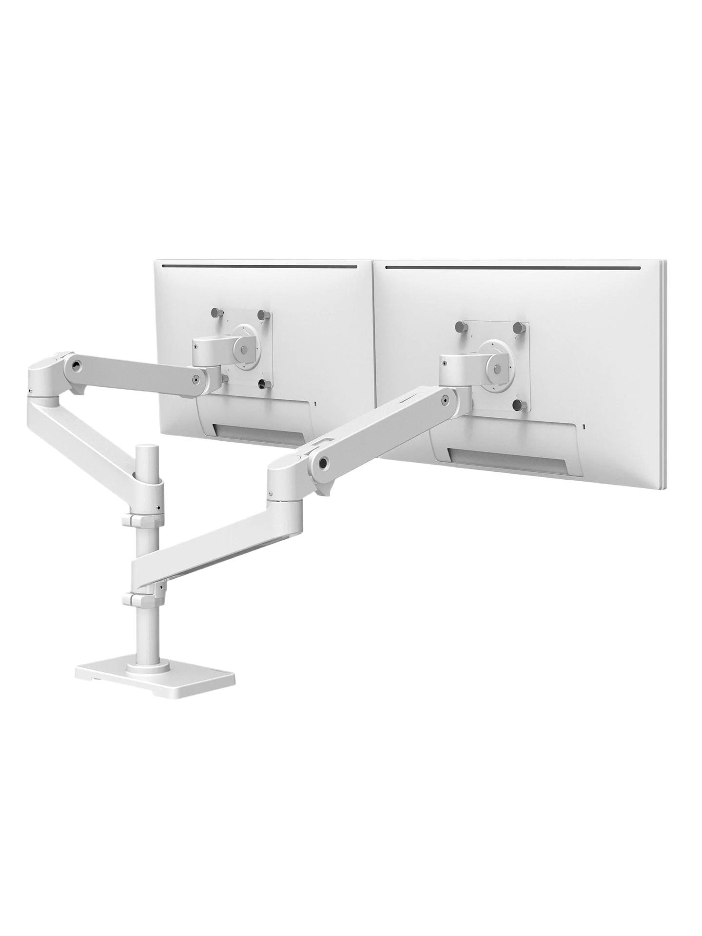 

Overlay Dual Screen Dual Arm Monitor Stand Desktop Computer Lifting Robotic Arm