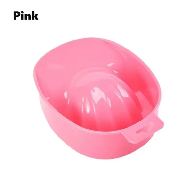 1 Pc Nail Art Hand Wash Remover Soak Bowl DIY Salon Nail Care Hand Spa Bowl Manicure Tools