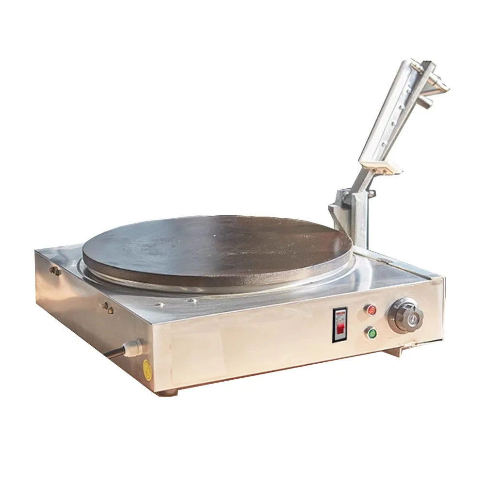 Hot Sale Commercial Gas Rotating Crepe And Machine Non Stick Automatic Pancake Makers Crepes Machine Making