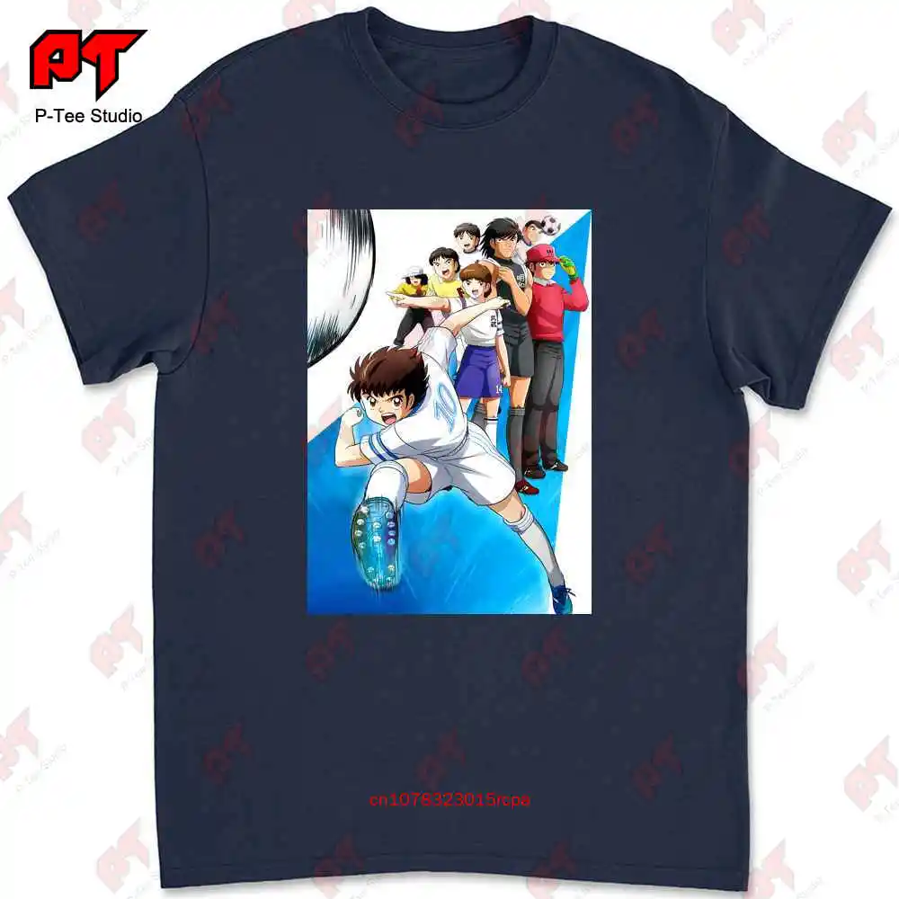 Holly E Benji Captain Tsubasa Cartone Calcio T-shirt 0SGQ