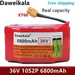 2024.Large capacity lithium battery for electric skateboards, 10S2P lithium-ion battery pack, 36V, 6.8Ah, 100% original