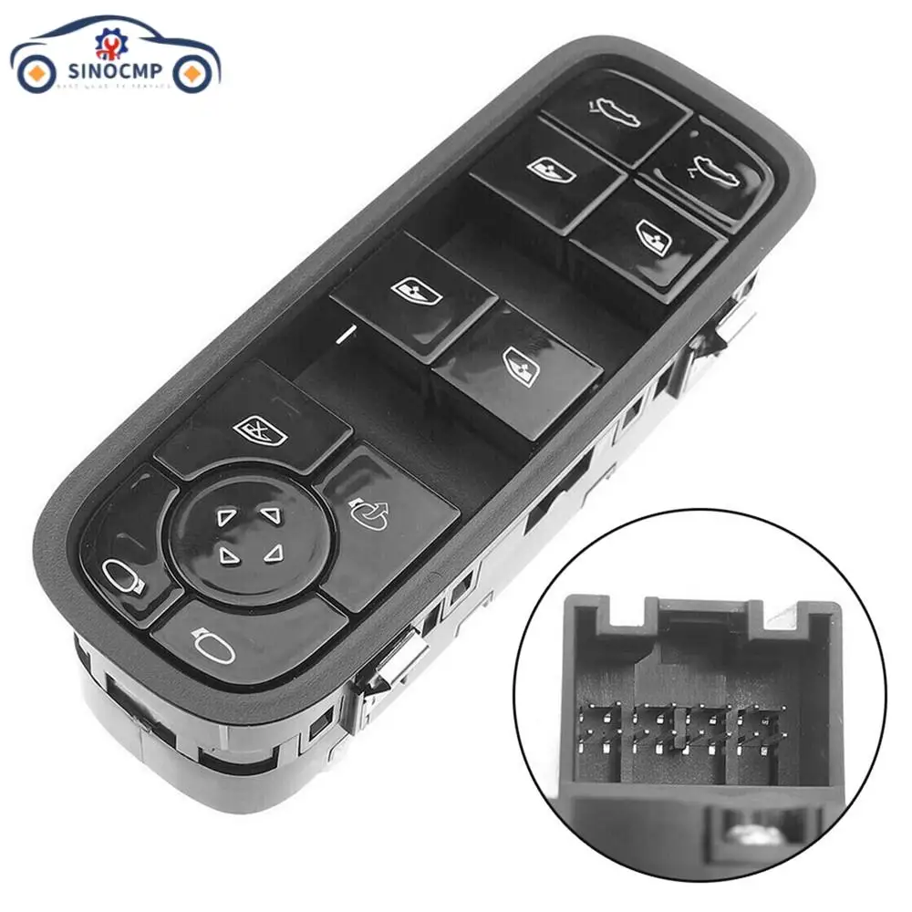 

Переключатель подъема оконного стекла 971971959858C для Porsche Panamera, переключатель управления стеклоподъемником автомобиля, совершенно новый