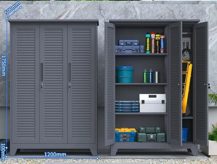야외 정원 도구 보관함, 방수, 자외선 차단, 낚시 장비 보관함