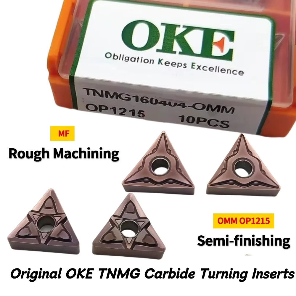 OKE Original TNMG160404 160408 160412 Carbide Turning Inserts