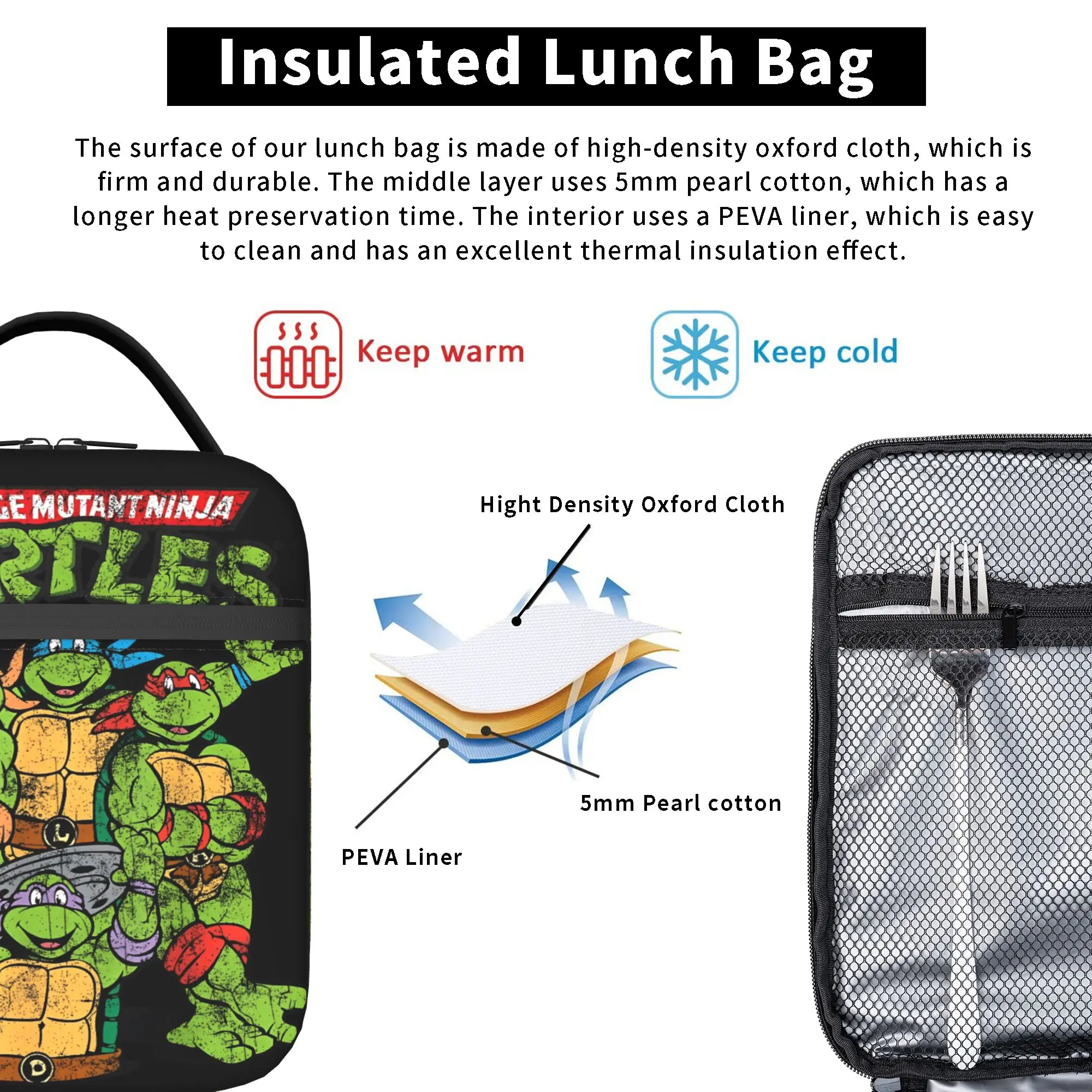 Logo TMNT Cartoon Anime Insul - Tote Bag Sublimation review and price