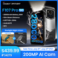 [World Premiere]FOSSiBOT F107 PRO 5G Rugged Smartphone,Up to 30GB+512GB,6.95\