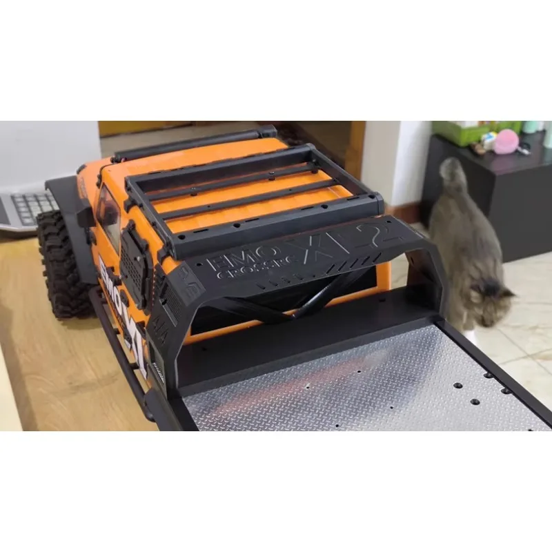 

Crossrc EMO XL2 1/8 RC Crawler Roll Cage Protection Bars, No-Drill Body Protection Upgrade Parts Accessories