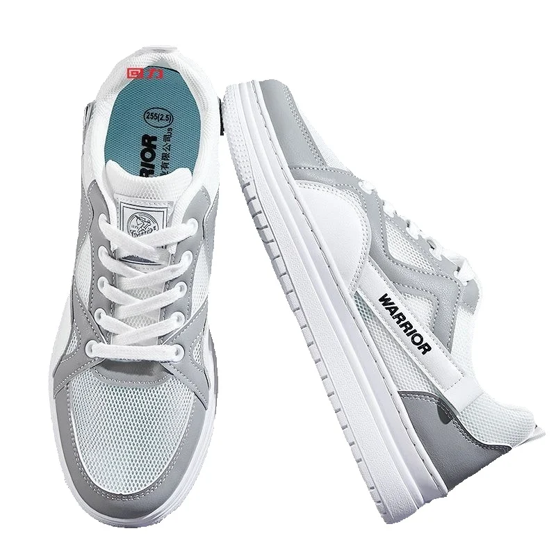 Pull-back Mesh Shoes For Men, Men's Sneakers, New Popular Spring-summer White Shoes, Versatile Sports And Casual Shoes For Men_vogvips.com