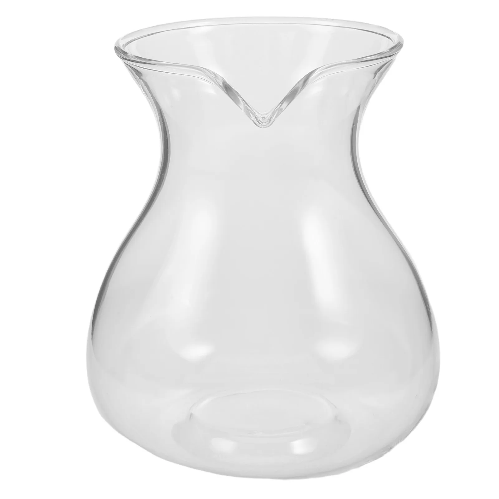 Decantador de Sake de Vidrio Transparente de 500 ml, Jarra Redonda para Servir Sake Japonés, Jarra para Vino y Licores para Bar, Restaurante, Hogar y Degustaciones