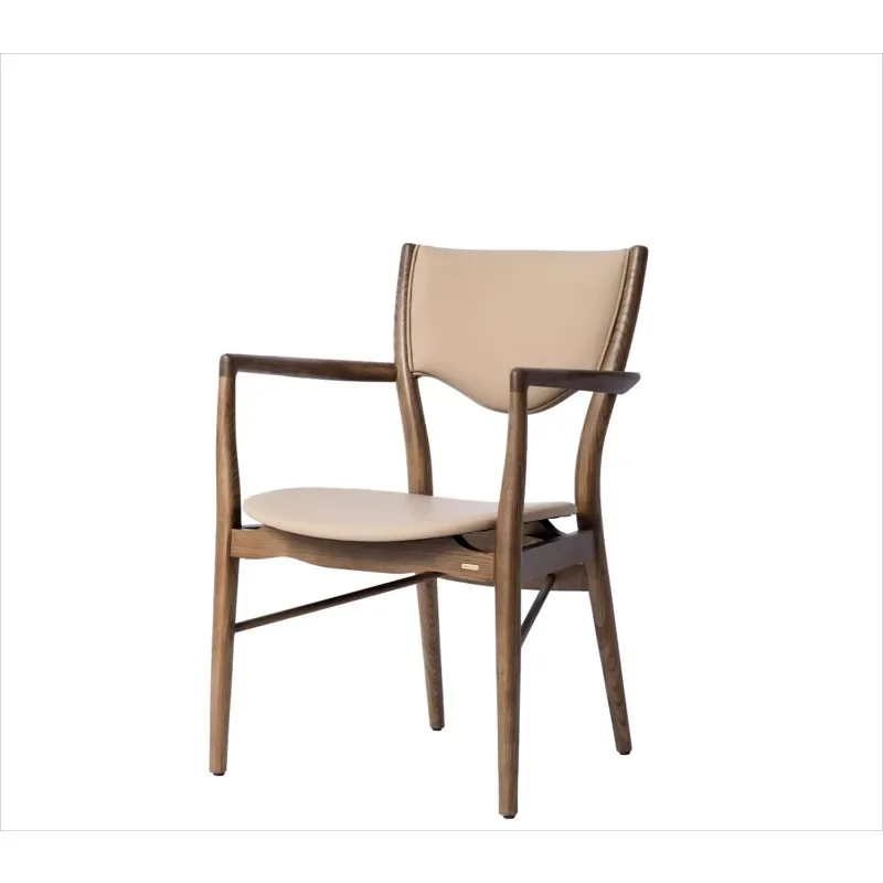 

Danish Ergonomic Chair Wax Wood Dining Chair