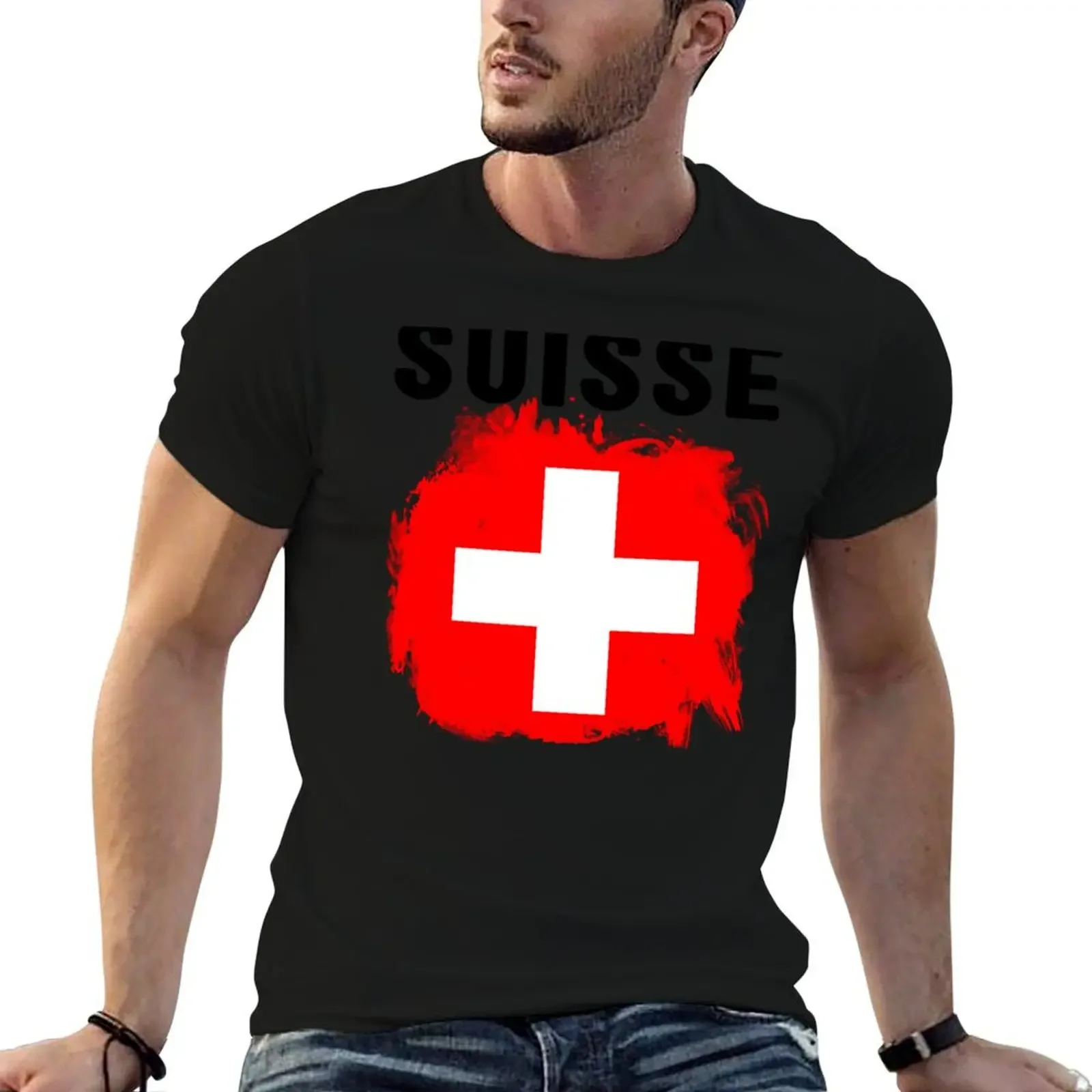 

Suisse le Suisse T-Shirt heavyweights shirts graphic compression shirt men