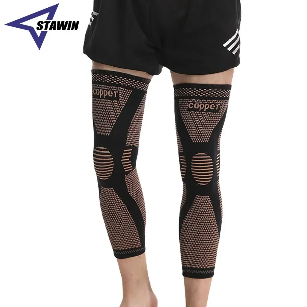 

Full Leg Sleeves Long Compression Leg Sleeve Knee Support Pads Protect Leg for Man and Women Basketball Arthritis Cycling Sports