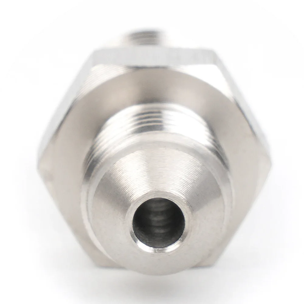 AN -3 ( 3AN) to M10x1.0 Metric Stainless Steel Adapter