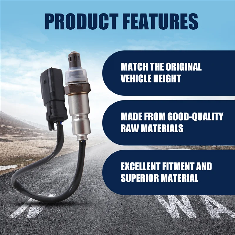 

Датчик кислорода соотношения воздуха и топлива вверх по течению для Jeep Cherokee Renegade Ram Promaster City 2.4L 2015-2017 68195741AA-A97E