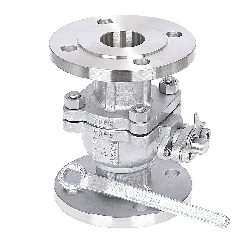 

304 stainless steel flanged ball valve Q41F-16P steam acid resistant 316 manual valve DN25DN50DN65DN80