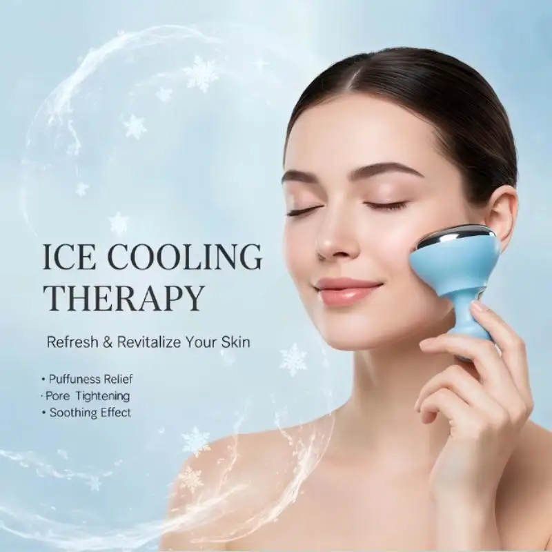 Ice Globes Facial Massager Cryotherapy Stainless Steel Tool Post Facial Treatment Soothing Tool for Beauty Salon