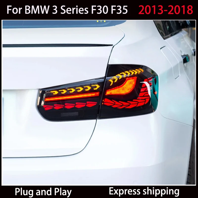 

Для BMW 3 серии F30 F35 F80 2013-2018 светодиодный задний фонарь в сборе DRL указатель поворота с анимированным запуском задний фонарь в сборе