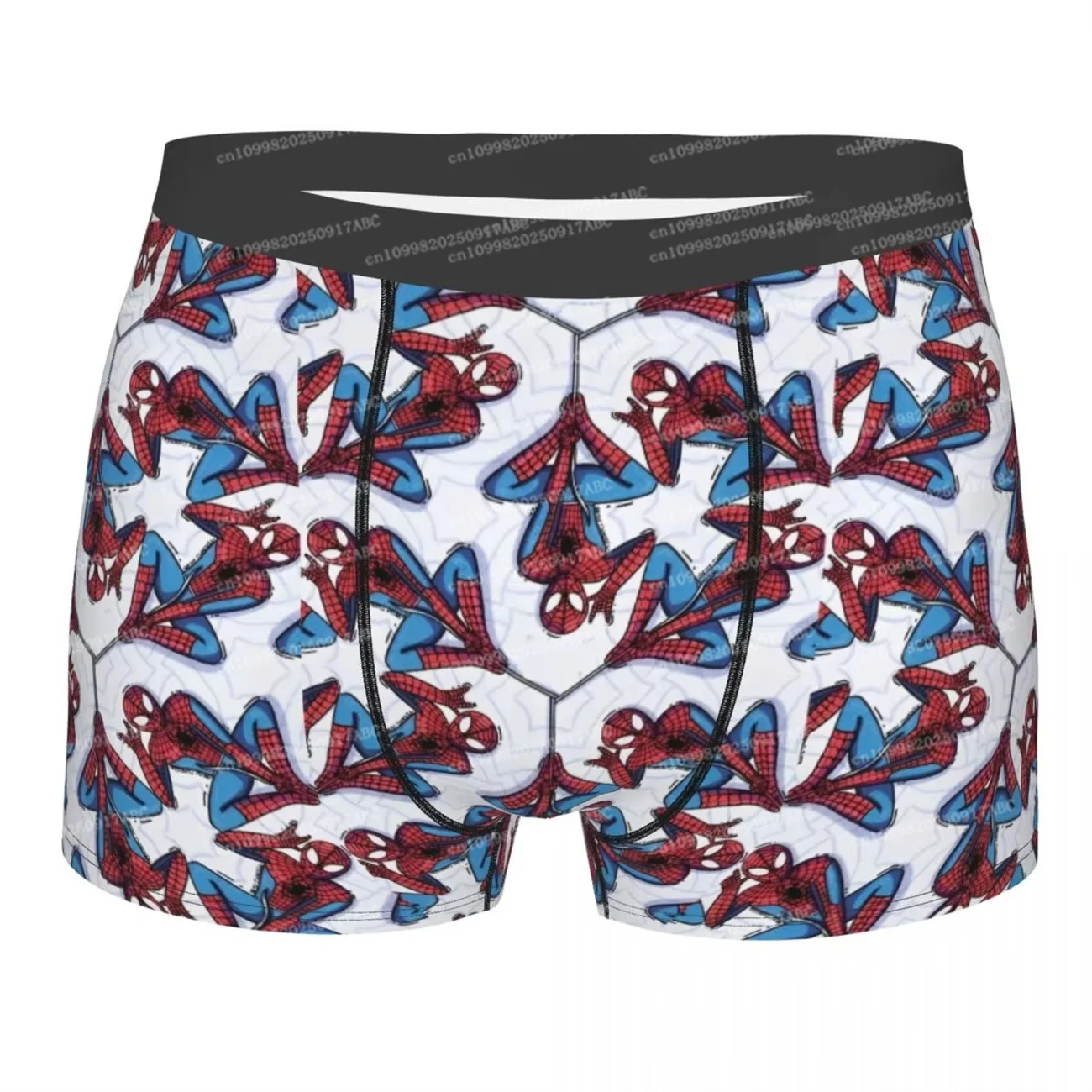 

（Miniso） Men Underpant Spider-Man Comic Handsome Gag Gift For Men Underwear Anime Quilt Underpants Briefs Merch Women Underpant
